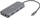 Docking station USB‑C Deltaco USBC HDMI25, 9 me 1, 85W PD, gri
