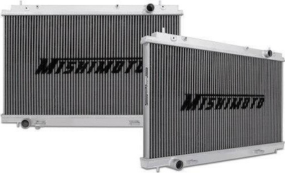 Radiator alumini Mishimoto MMRAD-350Z-07, për Nissan 350Z 2007-2009, dy rreshta, argjend