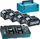 Сет батерии и полнач Makita XGT BL4040F DC40RB, 40V 4.0Ah, литиум јон, црн