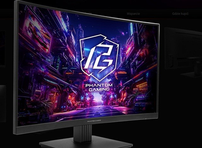 Monitor gaming Asrock Phantom Gaming, 27", QHD 2560 x 1440, 180Hz, i zi