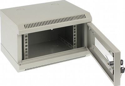 Kabinet i varur Delta R10 4U, 10", thellësi 280mm, gri