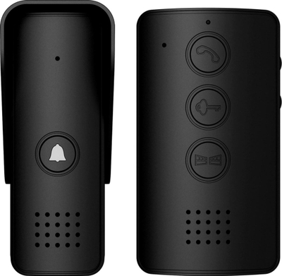 Interfon pa receptor EURA ADP-09A3, dy hyrje, IP44, i bardhë