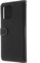 Këllëf telefoni Insmat Flip Cover për Motorola Edge 40 Pro, lëkurë natyrale, me kapak e ndarje kartash, i zi