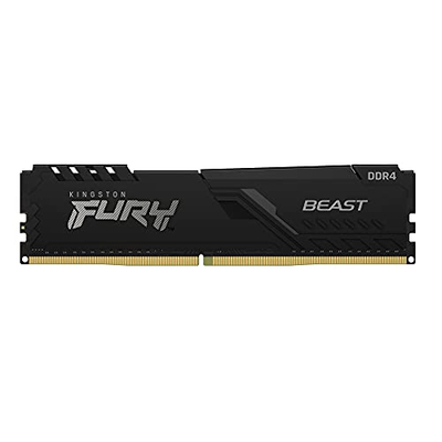 RAM Kingston Fury Beast KF426C16BBK2/64, 64GB DDR4, 2666MHz CL16, e zezë