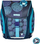 Set çantë shkolle Herlitz FiloLight Plus Flower Owl, e rehatshme, pa PVC, navy turquoise