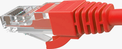 Kabllo rrjeti Inca CAT6 RJ45, 2m, UTP, e kuqe