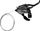 Levë freni me ndërrues biçiklete Shimano ST-EF500, 8 marsh, anë e djathtë, e zezë