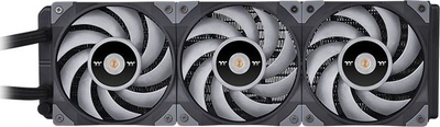 Ftohës uji CPU Thermaltake TOUGHLIQUID Ultra 360, AIO, me ekran LCD, ngjyrë e zezë