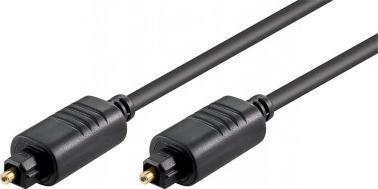 Kabllo optike audio Pro Toslink, 5mm, 10m, e zezë