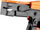 Pistolë për lidhse kabllosh NEO Tools 01-615, me prerje automatike, çelik, portokalli