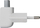 Adapter prizë Akyga AK-AD-60, kokë prizë Duckhead për karikues Apple, 10A, i bardhë