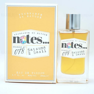 Eau De Parfum Notes 078 Satsuma & Basil, 80 ml