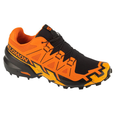 Këpucë vrapimi Salomon Speedcross 6 M L47960800, shollë gome, për në mal, të zeza