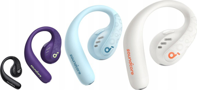 Kufje pa tela Soundcore AeroFit Pro A3871G21, Bluetooth 5.3, 46 orë bateri, të bardha