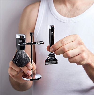 Set rroje Zwilling Classic Shaving Set with Razor, çelik inox, rrojë klasike