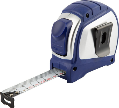Metër matës Specialist Autostop, 10 m, 25 mm, blu