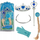 Set princeshe Swede Q3211, 5 pjesë, për kalamaj 3+, ngjyrë blu akulli