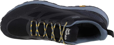 Atlete trekking Jack Wolfskin Terraventure Texapore Low M, VIBRAM, për burra, të zeza