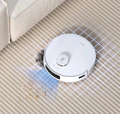 Robot fshesë Ecovacs Deebot T30S OMNI, pastrim edhe larje, me navigim LiDAR, i bardhë