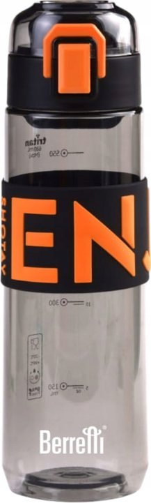 Шише за вода Berretti Enjoy, 680 ml, Tritan без BPA, со филтер, проѕирно