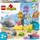 Set lodër LEGO Duplo 10972 Kafshët e Egra të Oqeanit, 2+, shumëngjyrësh