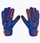 Doreza portieri për fëmijë Reusch Attrakt Infinity Finger Support, latex Grip Infinity, blu me portokalli