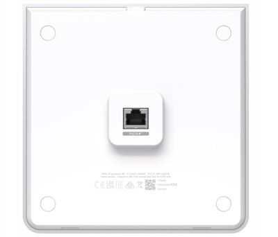 Access point Ubiquiti UniFi U6 Enterprise In Wall, Wi-Fi 6E, i bardhë