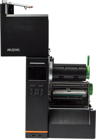 Printer etiketash Brother TJ-4420TN, termik, me kabëll, i zi