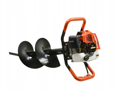 Trap toke me benzinë Geko G84020, 62cc, 1.4kW, 3 freza, i kaltër