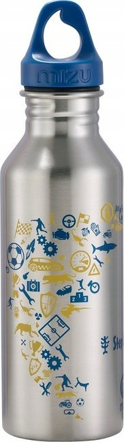 Shishe uji Step by Step Stainless Steel, çelik inox, 500ml, blu