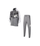 Trenerka Set për Fëmijë, NIKE - CU9166-084, L