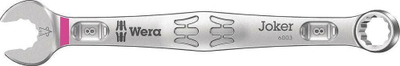 Çelës kombinues Wera Joker, Open End dhe Ring Spanner, metalik