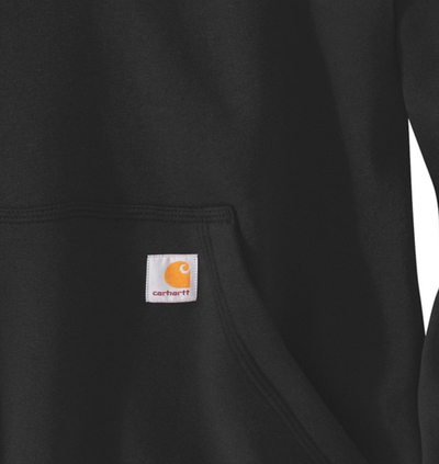 Bluzë pune Carhartt Midweight 1/4 Zip me jakë të ngritur, madhësia L, e zezë