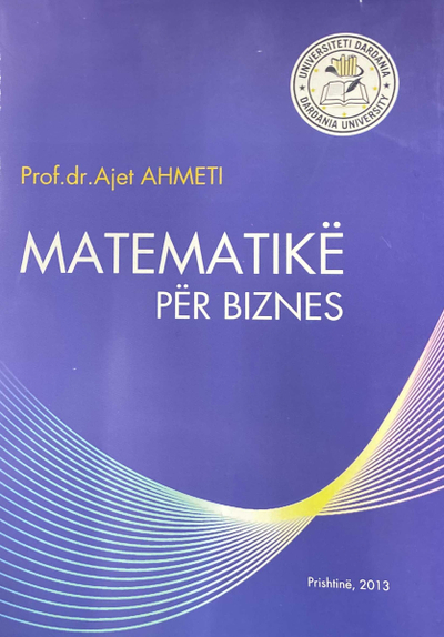 Matematike Per Biznes - Ajet Ahmeti