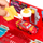 Сет за игра Disney Pixar Cars Color Changers Mobile Paint Shop Mack, со автомобилче Lightning McQueen, повеќебоен