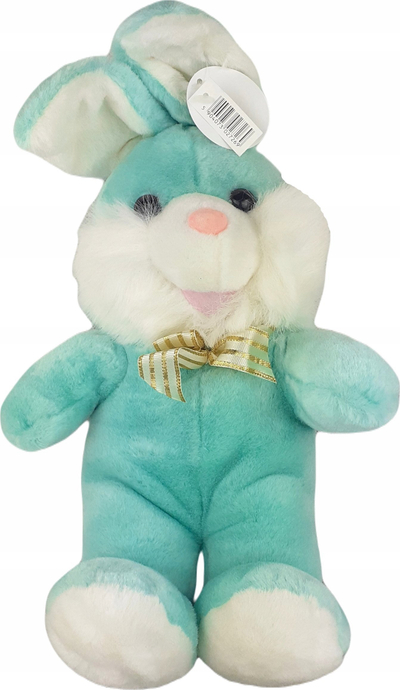 Lepur pelushi lodër Bunny, 33cm, me xhep me zinxhir, ngjyrë mente
