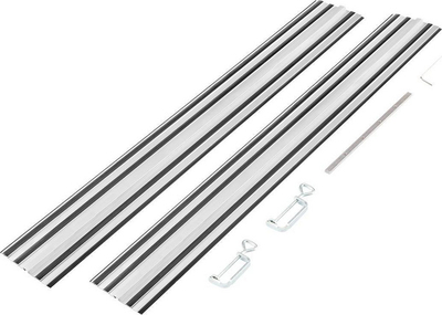Set shina udhëzuese, bashkues dhe kapëse Graphite, të argjendta