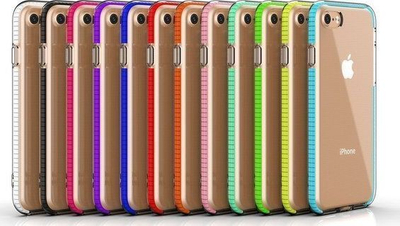 Këllëf xheli VERGE Case për iPhone X XS, TPU i butë, blu