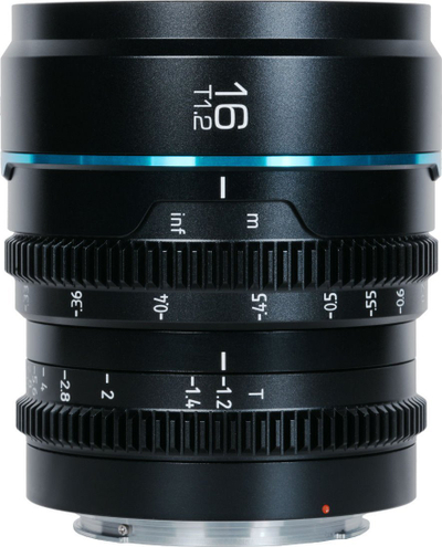 Кинематографски објектив Sirui Night Walker 16mm T1.2, L приклучок, црн
