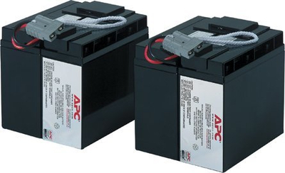 Bateri zëvendësuese UPS APC RBC55, plumb acid, modul i mbyllur, e zezë