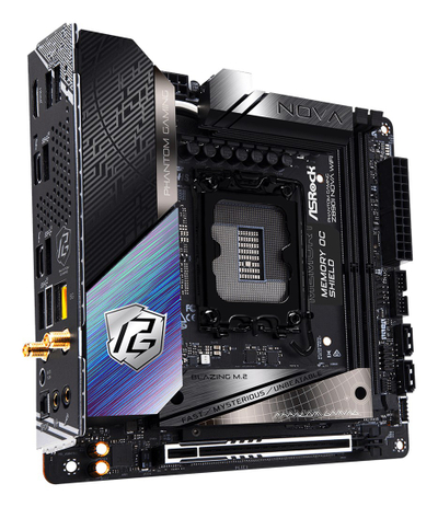 Матична плоча ASRock Z890I NOVA WIFI, LGA1851, DDR5, црна