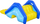 Rrëshqitëse uji me fryrë Bestway Inflatable Water Slide, 247 x 124 x 100 cm, me ngjyra