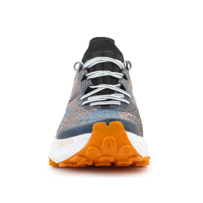 Atlete trail La Sportiva Prodigio Pro, amortizim XFlow Speed, rrjetë që merr frymë, blu me portokalli