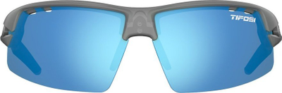 Syze dielli Tifosi Optics Crit, lente të polarizuara, kornizë gri mat, lente Enliven Off Shore