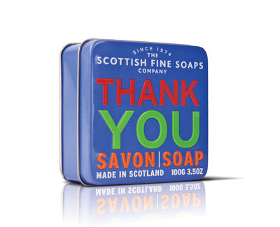 Sapun Scottish Fine Soaps Thank you Savon, 100 g