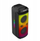 Kuti muzikore portative Tonsil Party Dance 1600, Bluetooth, drita LED, e zezë