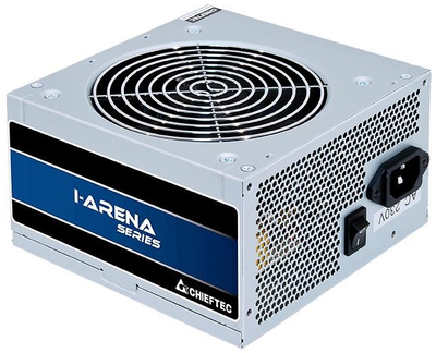 Напојување Chieftec iArena GPB-500S, 500W, вентилатор 120 mm, сиво