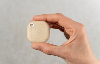 Buton dimmer i zgjuar Shelly Blu Button Tough, Bluetooth LE, ngjyrë mocha