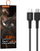 Kabllo USB Somostel SMS-BW05, USB C në USB C, 1 m, e zezë