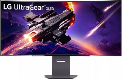Monitor LG UltraGear OLED 45GS95QE-B, 45", UWQHD, 240Hz, i zi